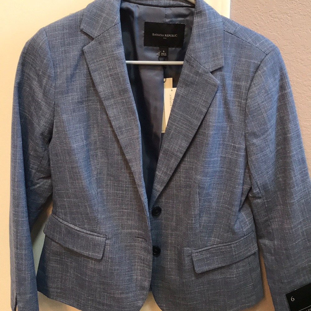 Banana Republic blue blazer